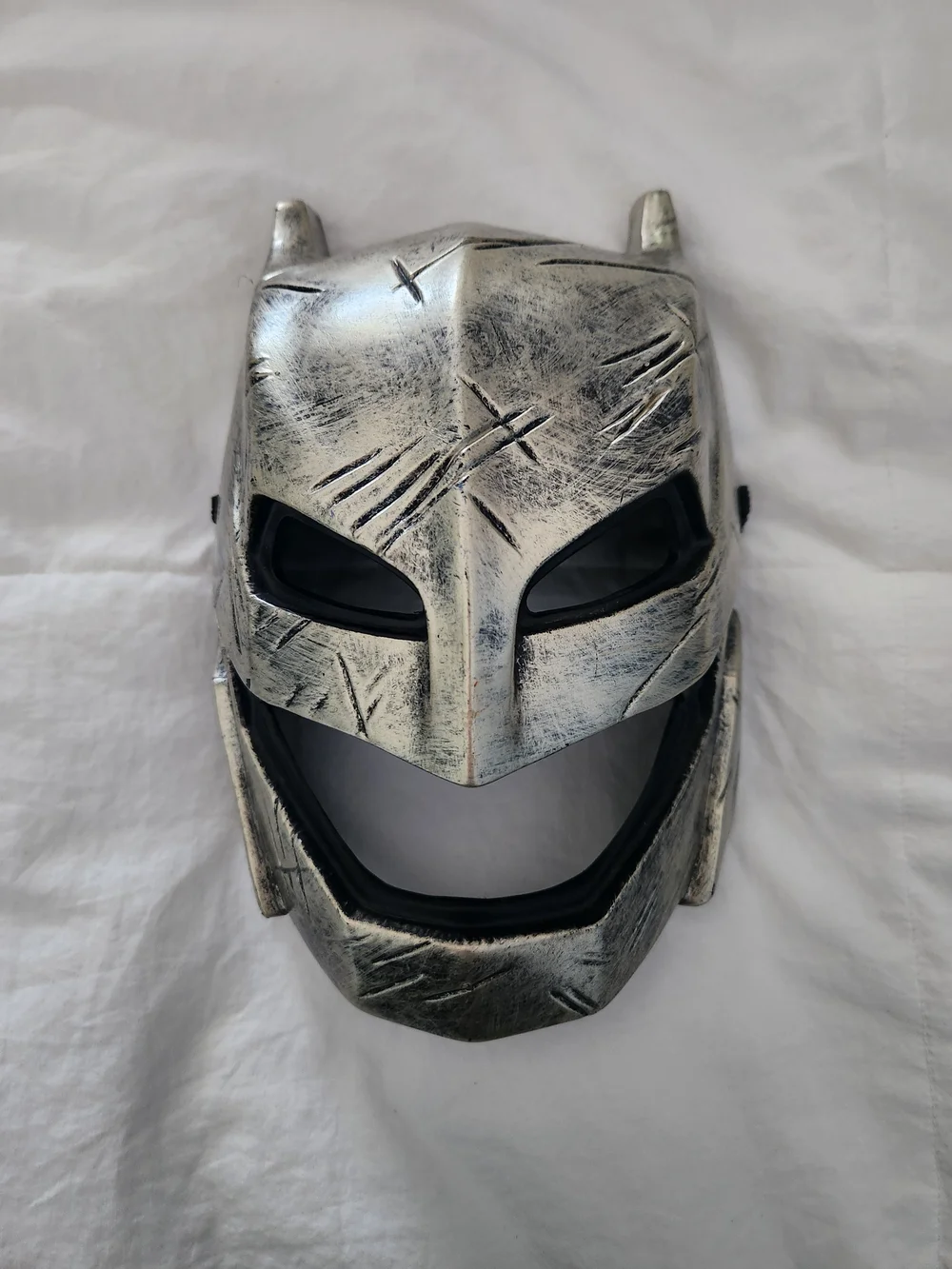 DC Comics Silver Batman Armored Mask